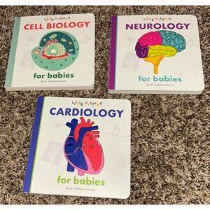 Little Doctors Human Body Board Books (3) (NEW)